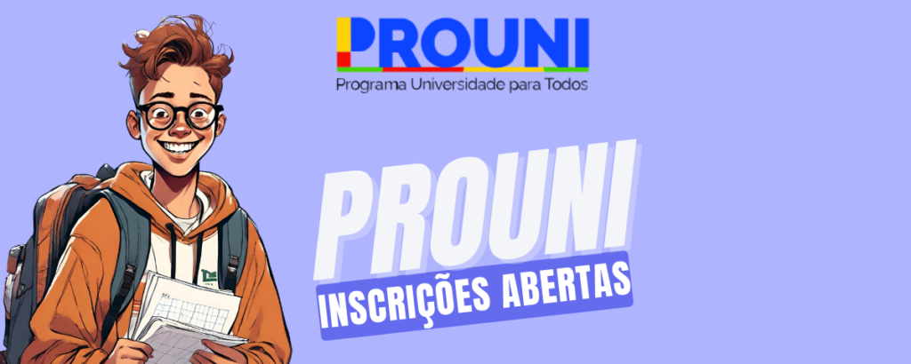 prouni inscrições abertas